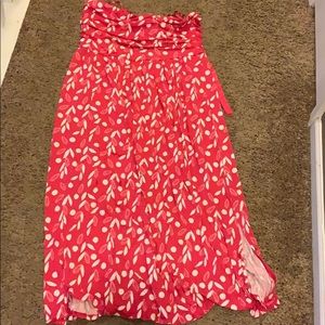 Strapless dress from lane Bryant